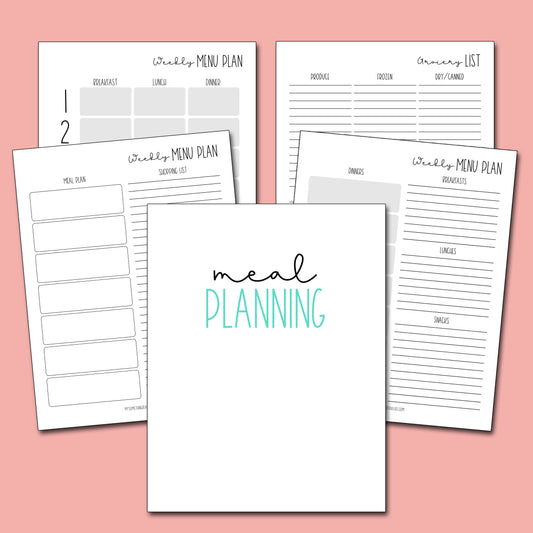 Meal Planning Printables